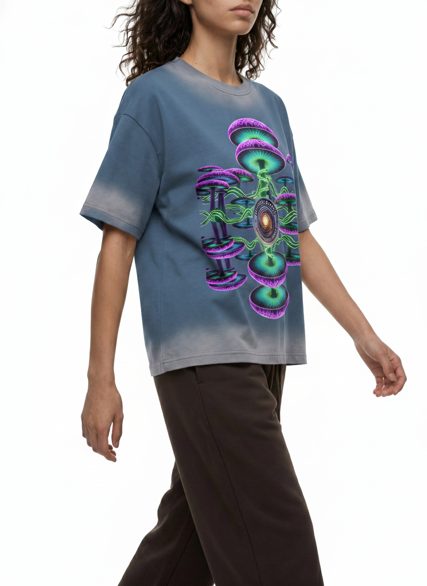Mushroom Valley Vintage T-Shirt