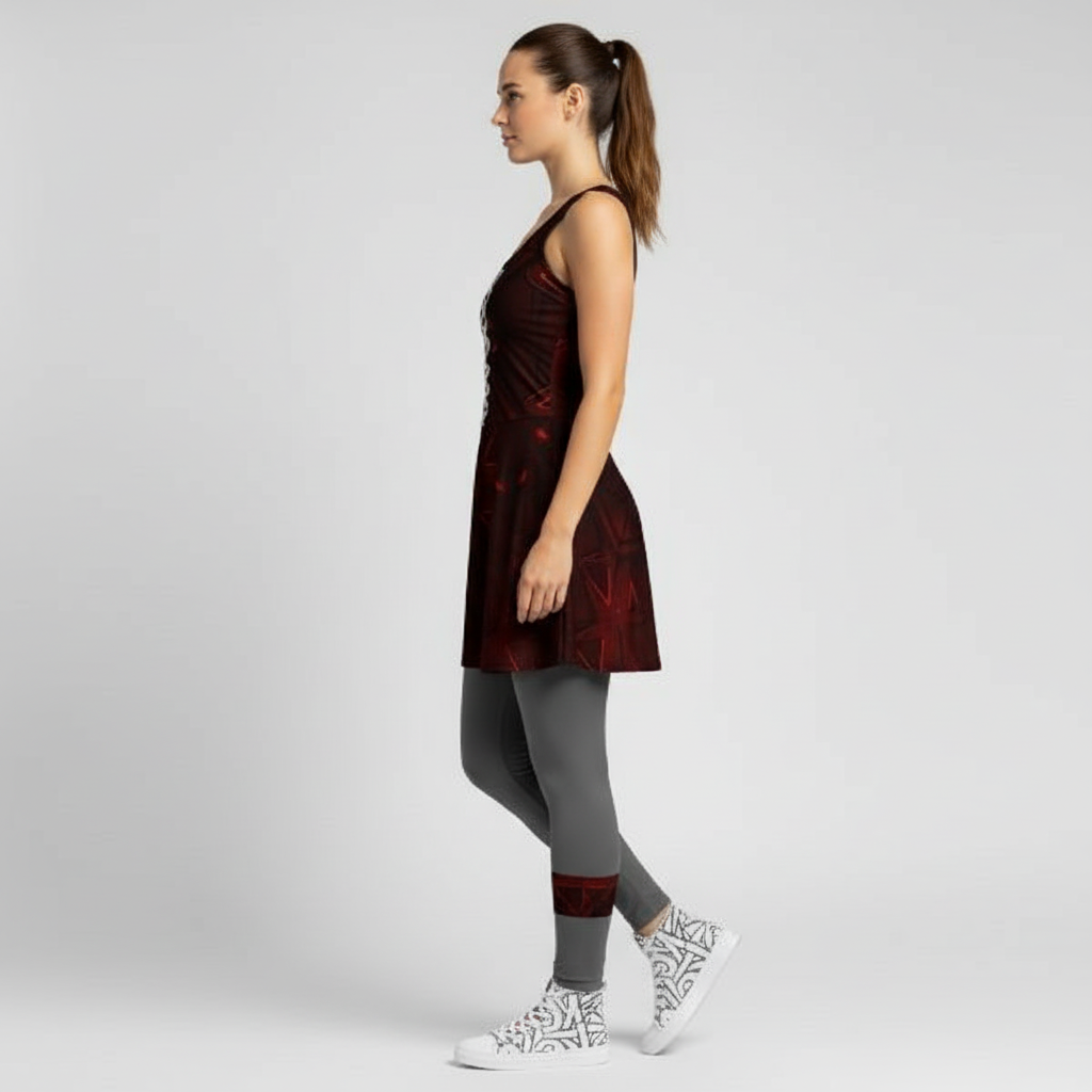 "Timeless Mainframe Skate Dress"