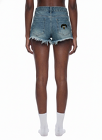 Women's Murder Ink Vintage Denim Shorts