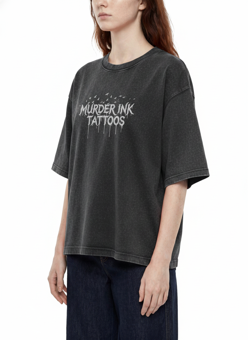 Unisex Murder Ink Tattoos Future Vintage T