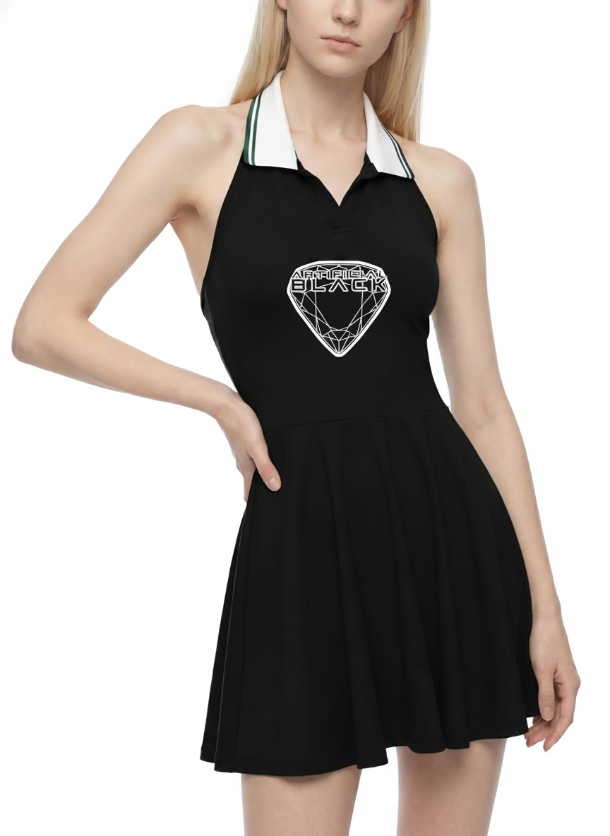 Diamond Class A-Line Tennis Dress